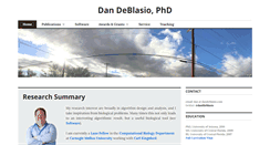 Desktop Screenshot of dandeblasio.com